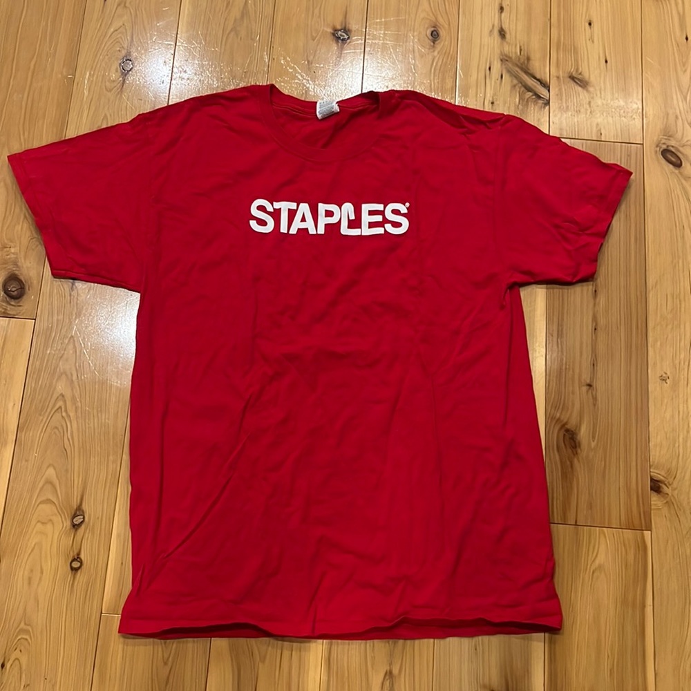 Staples t-shirt